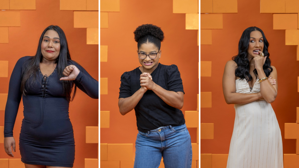 Chaiany, Milena e Maxiane no Paredão