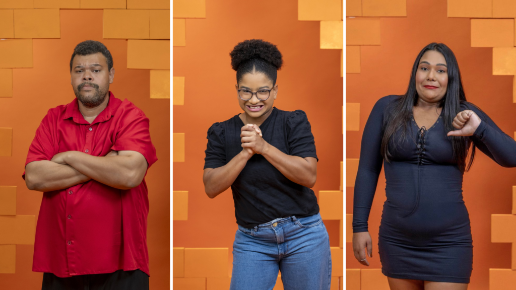 Babu, Milena e Chaiany em fotos oficiais do Paredão