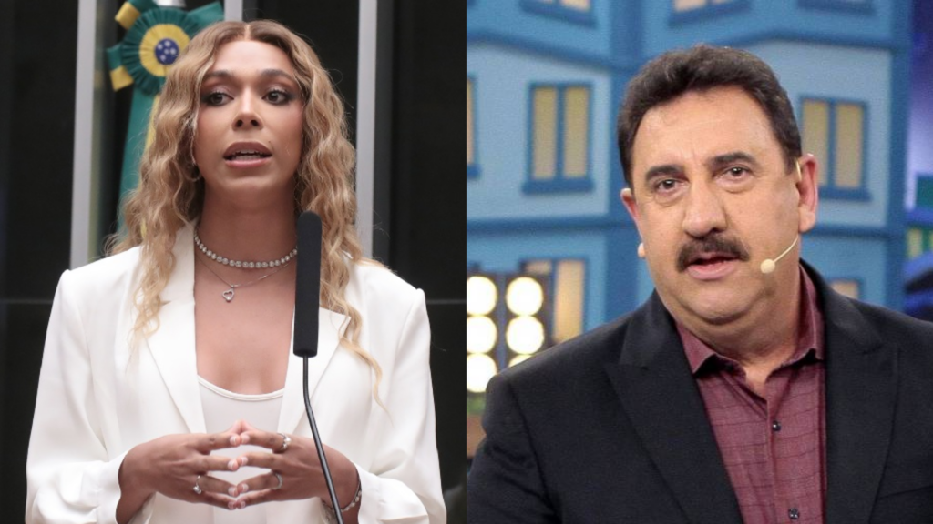 Erika Hilton e Ratinho