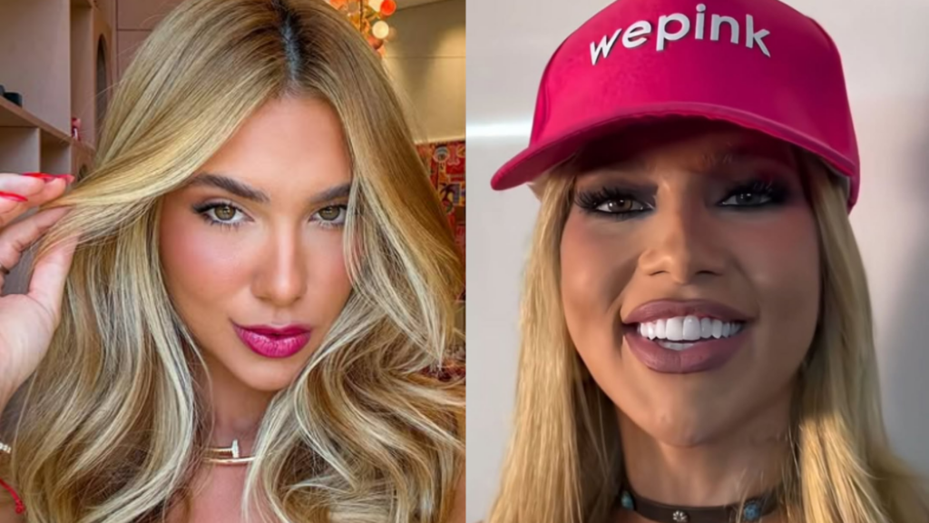 Virginia Fonseca antes e depois