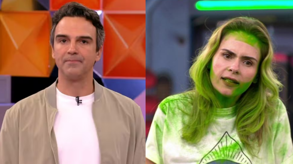 Tadeu Schmidt e Ana Paula Renault
