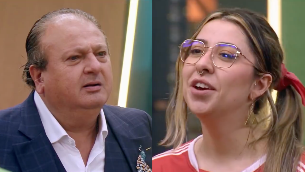 Erick Jacquin e Júlia Pitzer no MasterChef