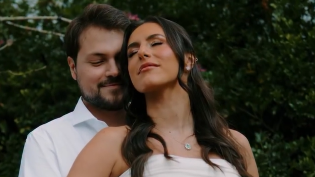 Bianca Biancardi e o marido