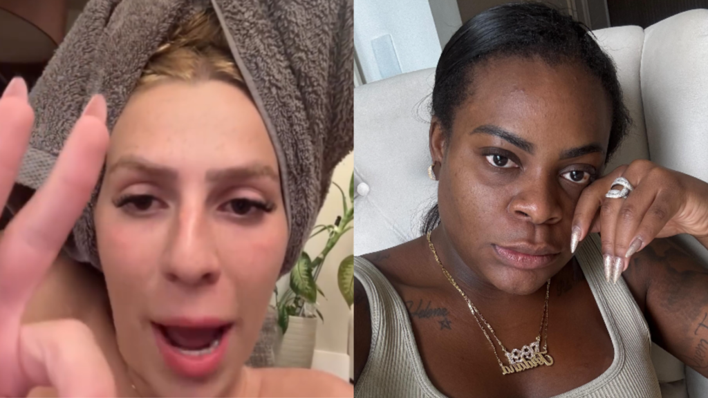 Malévola e Jojo Todynho em fotos distintas