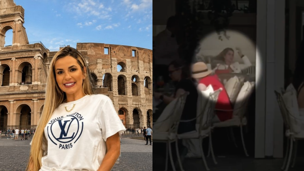 Deolane Bezerra em Roma