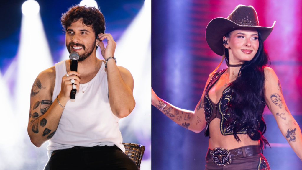 Gustavo Mioto e Ana Castela