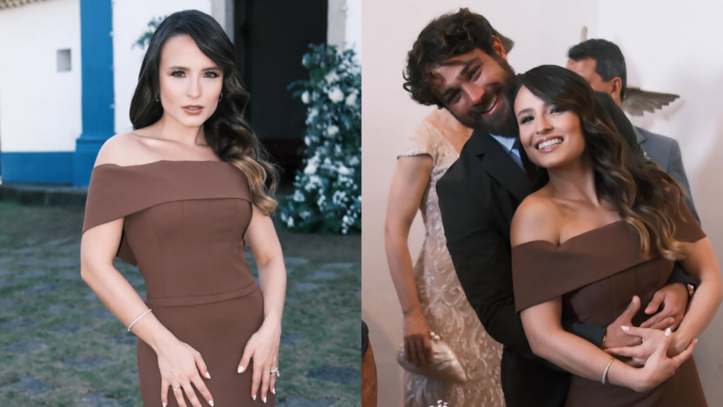Larissa Manoela e André Luiz Frambach
