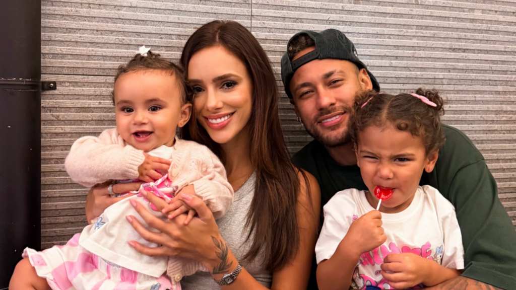 Bruna Biancardi, Neymar e as filhas