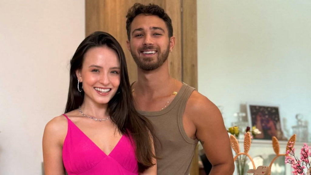 Larissa Manoela e André Luiz Frambach