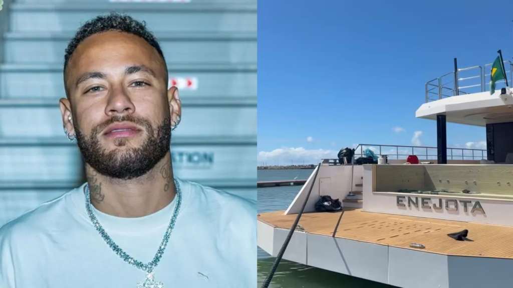 Neymar iate
