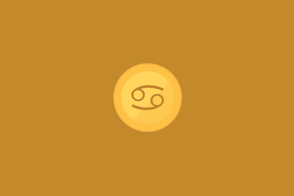 Ilustração minimalista do signo de Touro, com o símbolo astrológico em tom marrom-dourado no centro de um círculo amarelo, sobre fundo uniforme em tom mostarda.